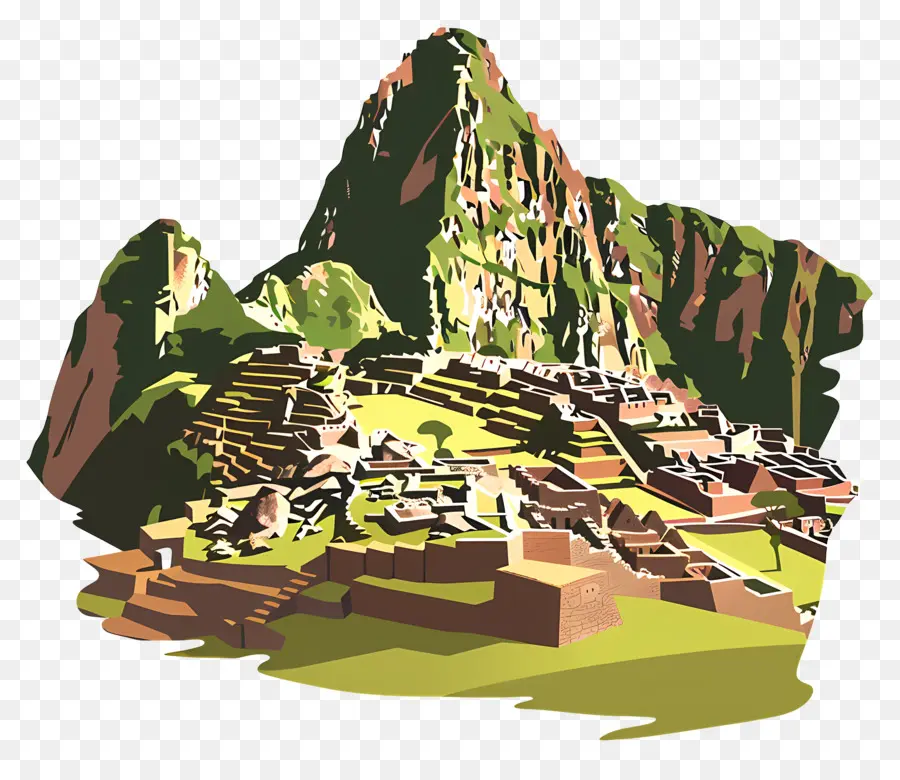 Machu Picchu，Montagne PNG