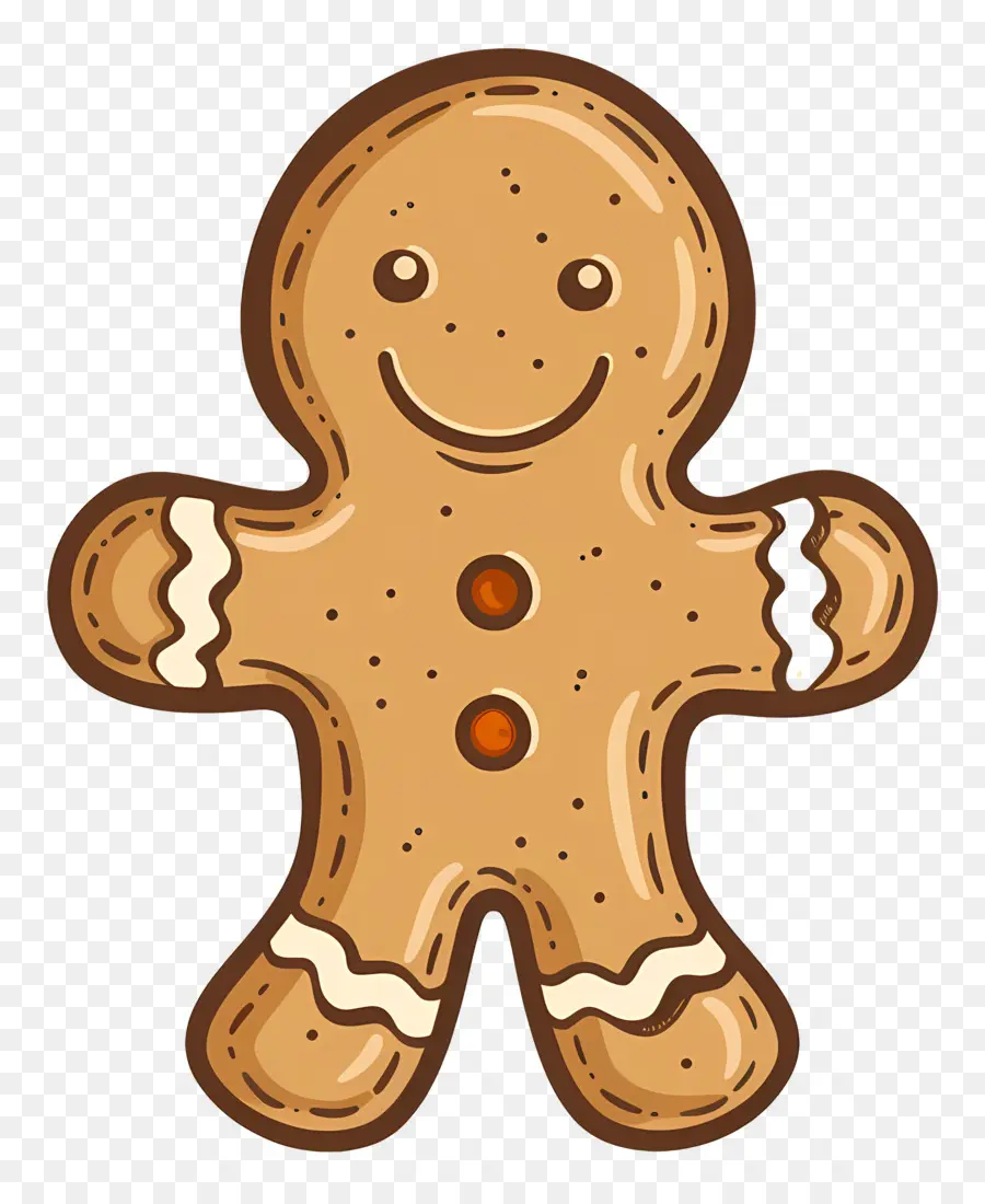 Bonhomme En Pain D'épice，Biscuit PNG