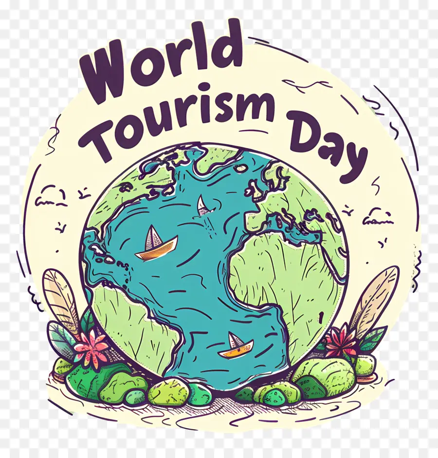 La Journée Mondiale Du Tourisme，Logo PNG