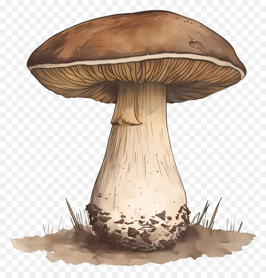 Champignon Portobello，Champignon PNG