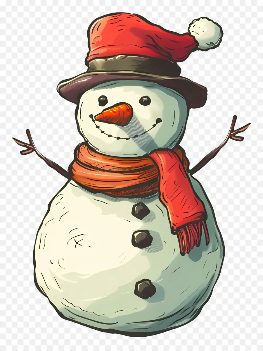 Bonhomme De Neige，Hiver PNG