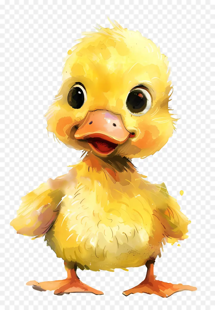 Bébé Canard，Caneton Jaune PNG