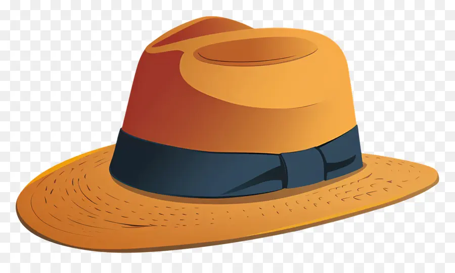 Feutre，Chapeau Orange PNG