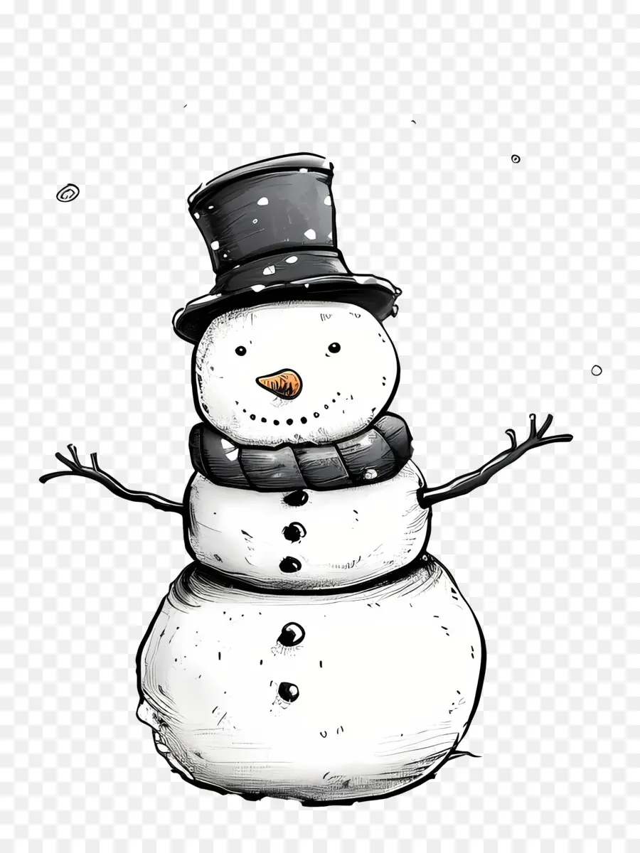 Bonhomme De Neige，Hiver PNG