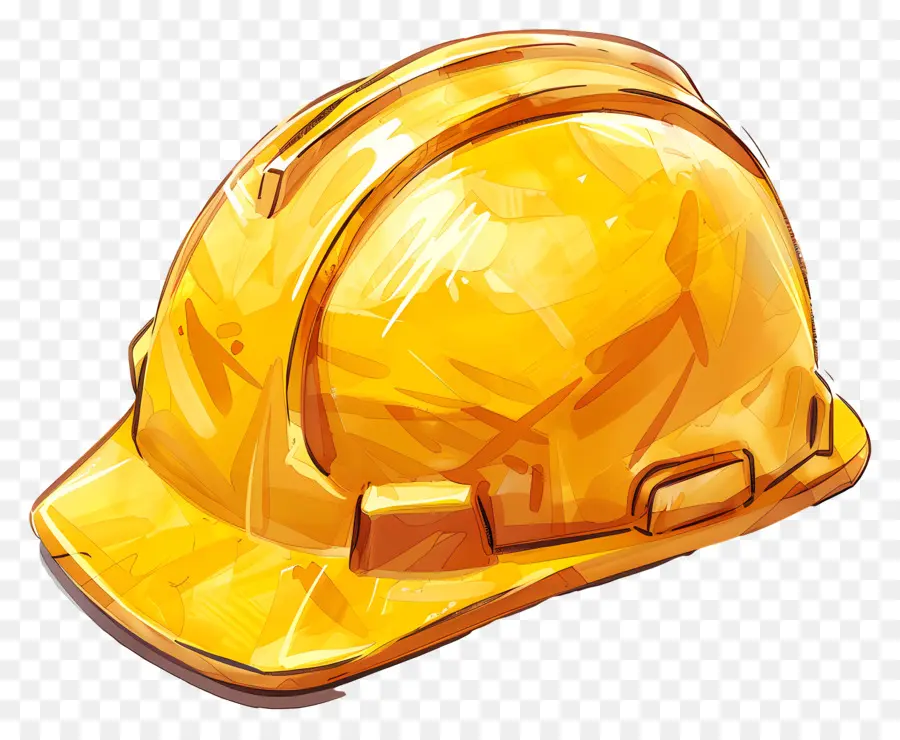 Plafond De Construction，Hardhat Jaune PNG