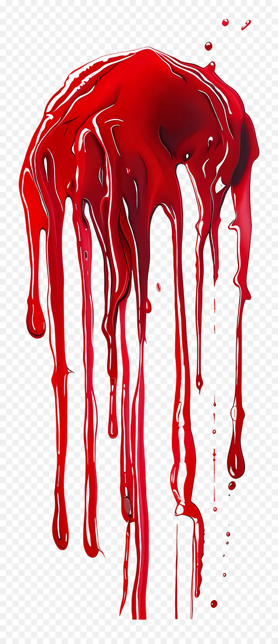 Goutte De Sang，Goutte De Peinture Rouge PNG