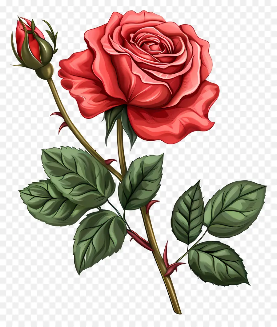 Rose Rouge，Rose PNG