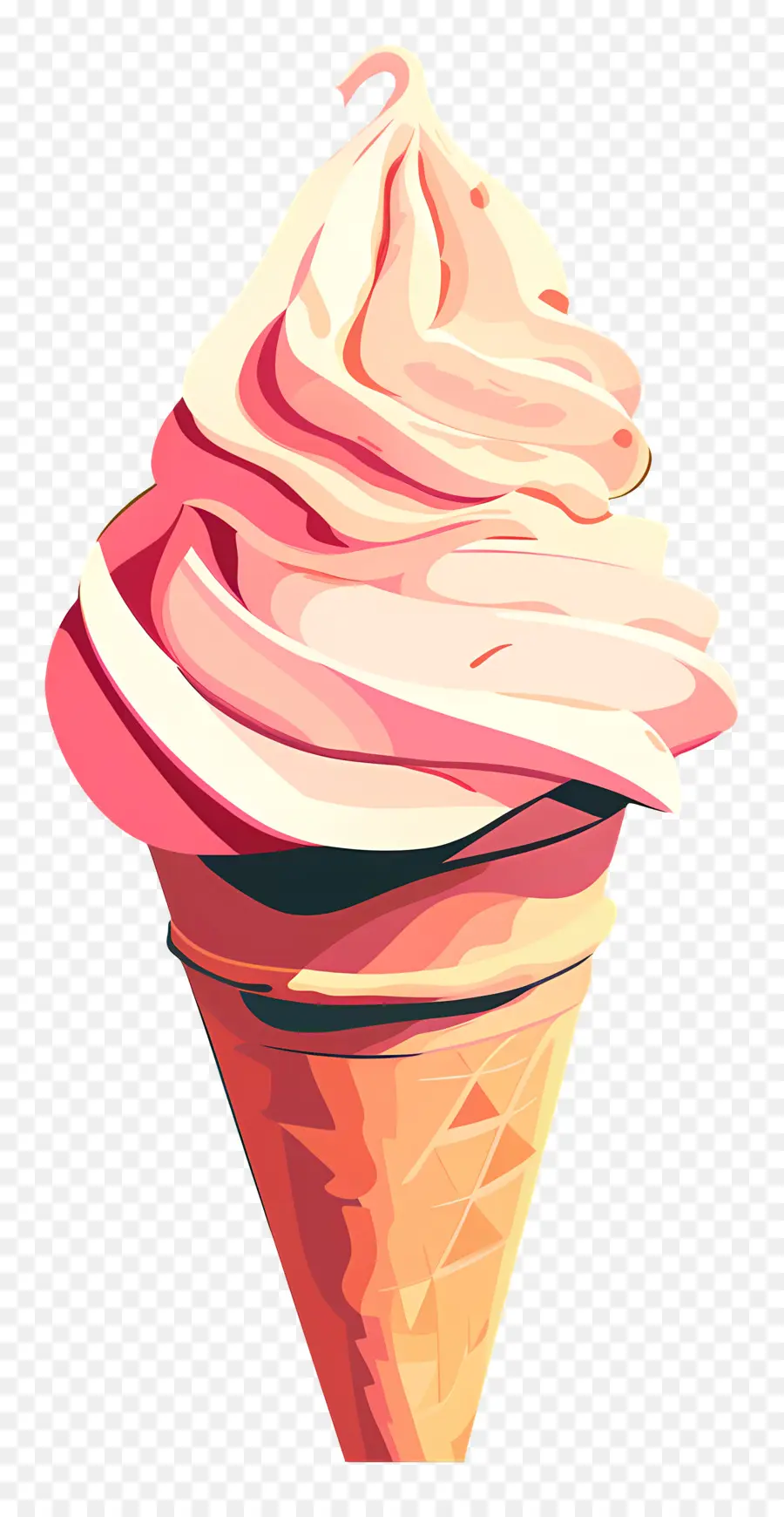 Glace，Cornet De Crème Glacée PNG