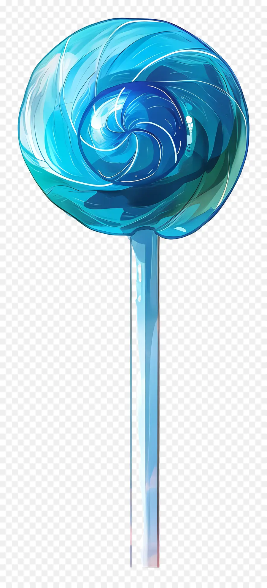 Sucette Bleue，Bonbons PNG