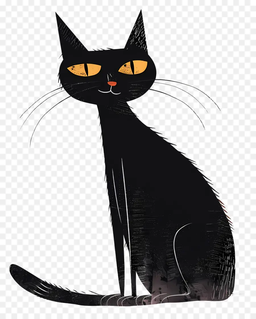 Chat Noir，Animal De Compagnie PNG