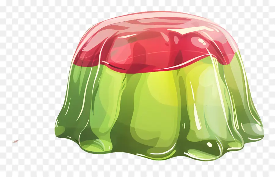 Gelée，Gelée Verte Et Rouge PNG