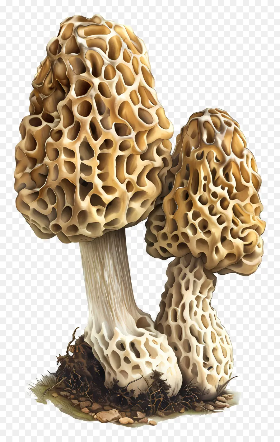 Morille，Champignons PNG