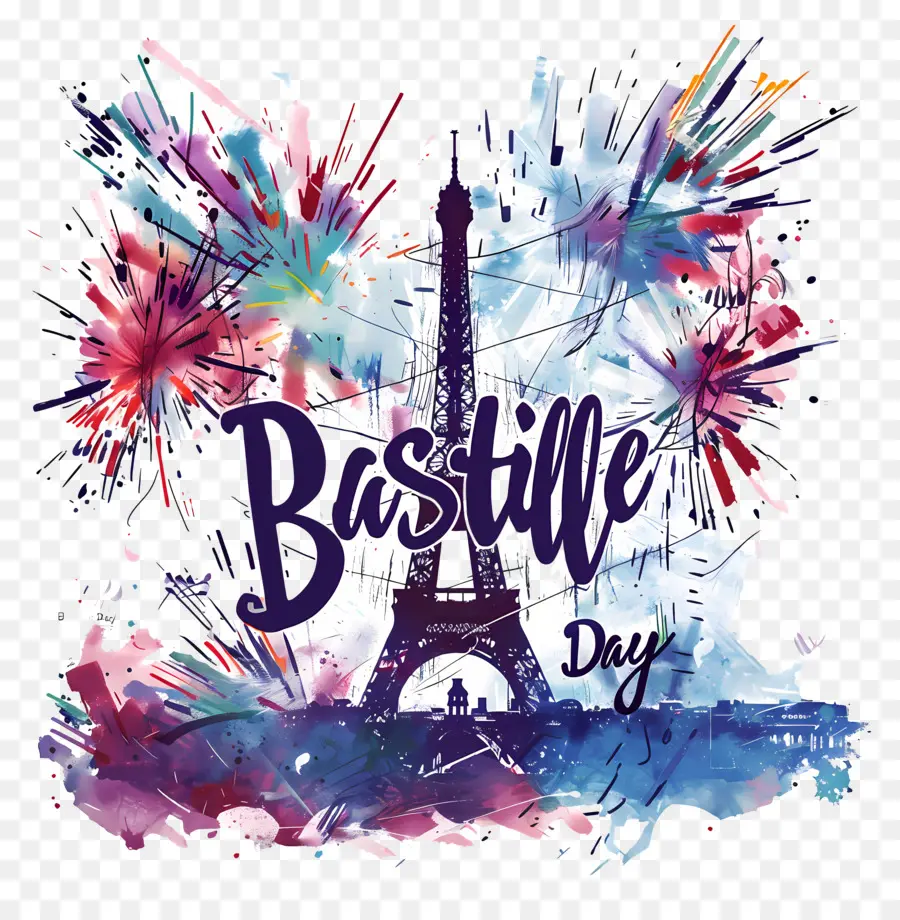 Jour De La Bastille，Tour Eiffel PNG
