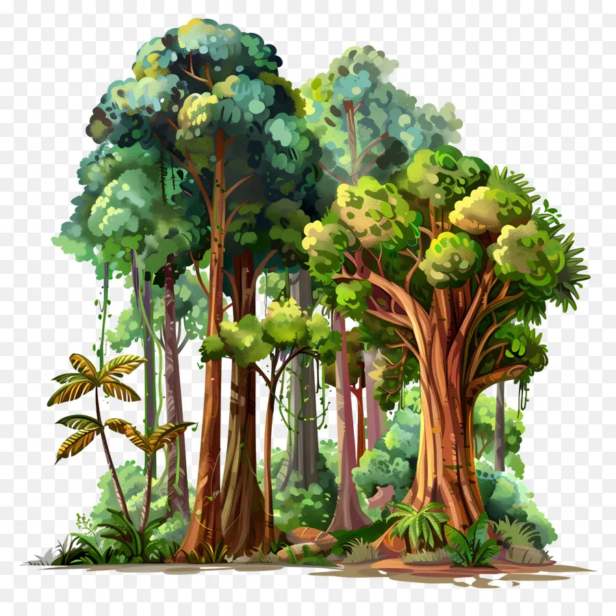 Arbres Forestiers，Arbres PNG