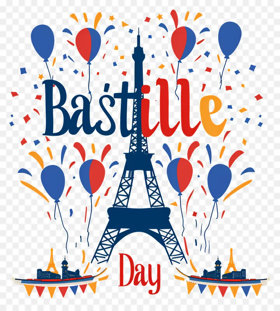 Jour De La Bastille，Tour Eiffel PNG