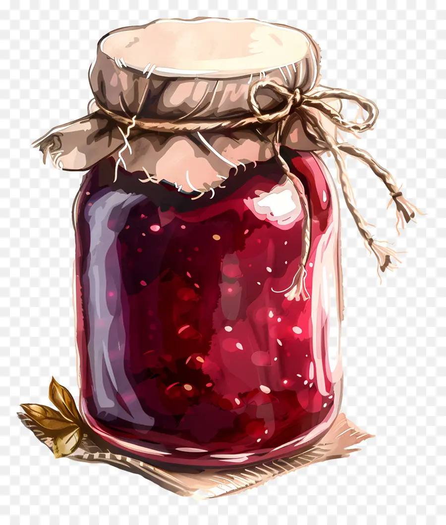 Pot De Confiture，Pot De Confiture De Fraises PNG