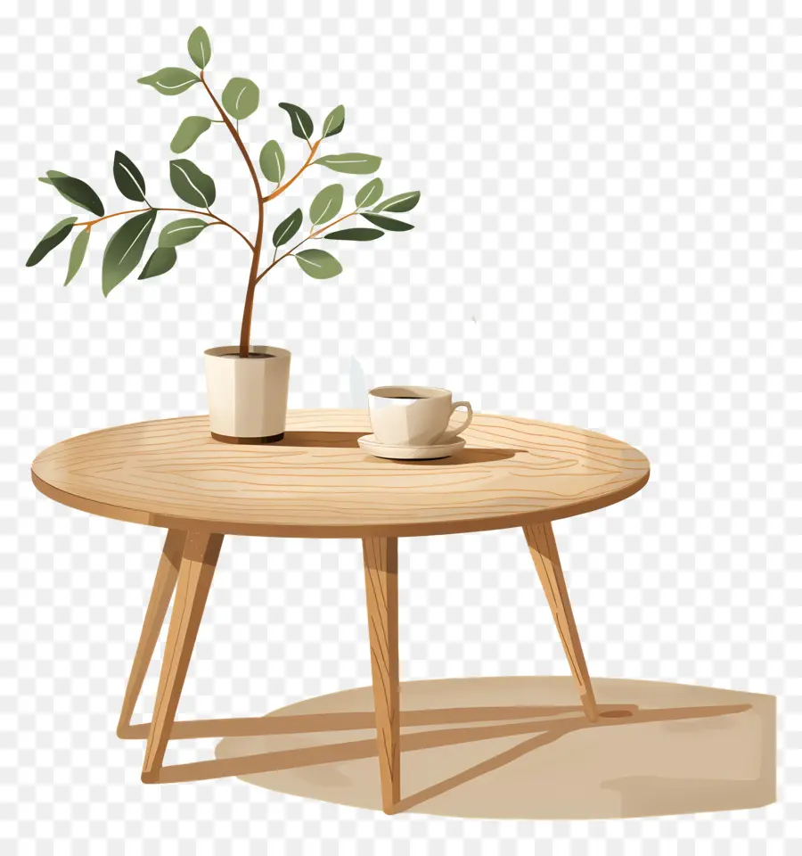 Table Basse Ronde，Table Basse PNG