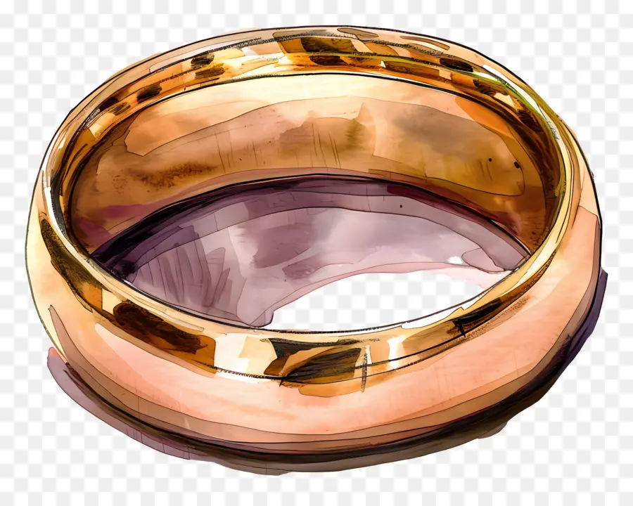 Bague De Mariage，Bague De Mariage En Or PNG