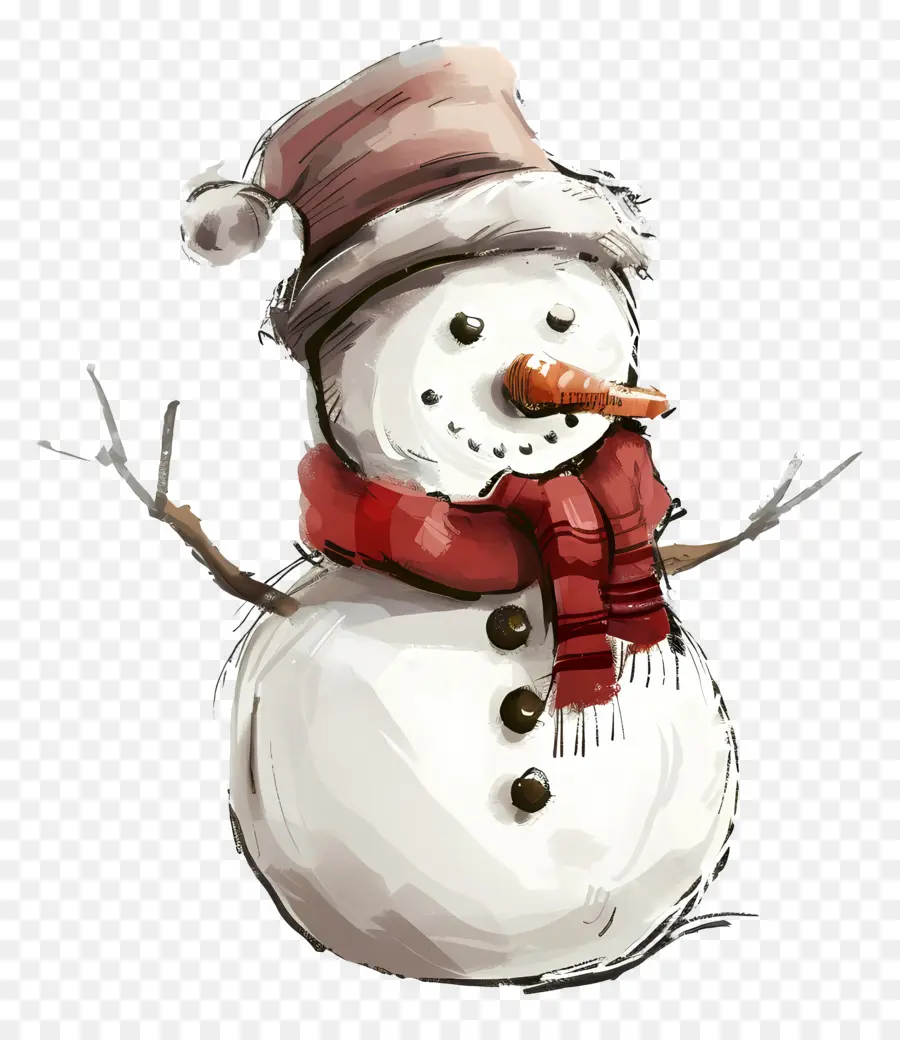 Bonhomme De Neige，Hiver PNG