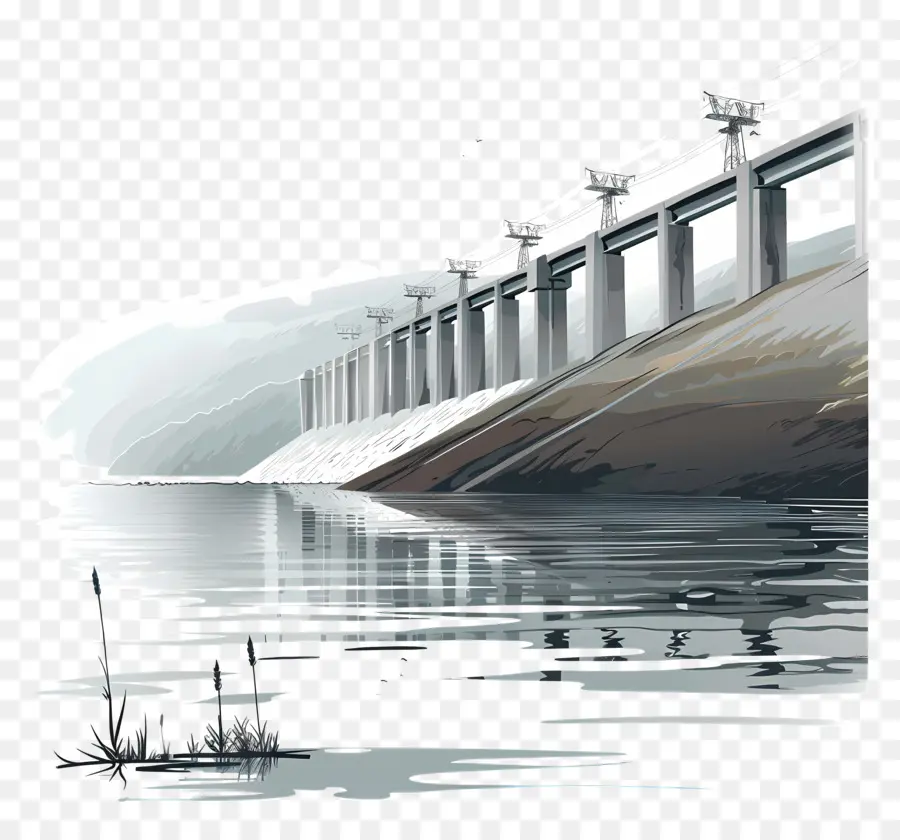 Barrage，Eau PNG