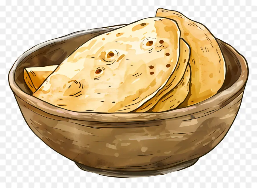 Chapati，Pain Plat PNG