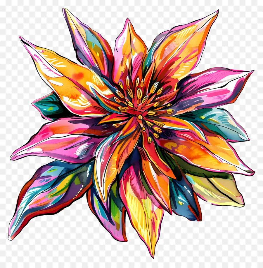 Fleur Exotique，Fleur PNG