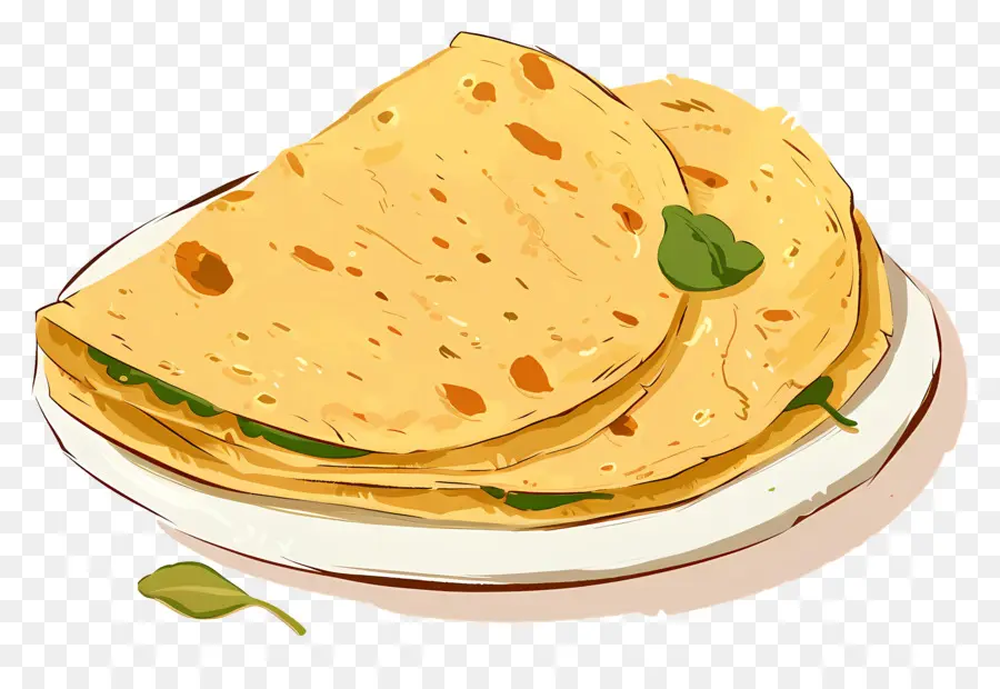 Chapati，Quesadillas PNG