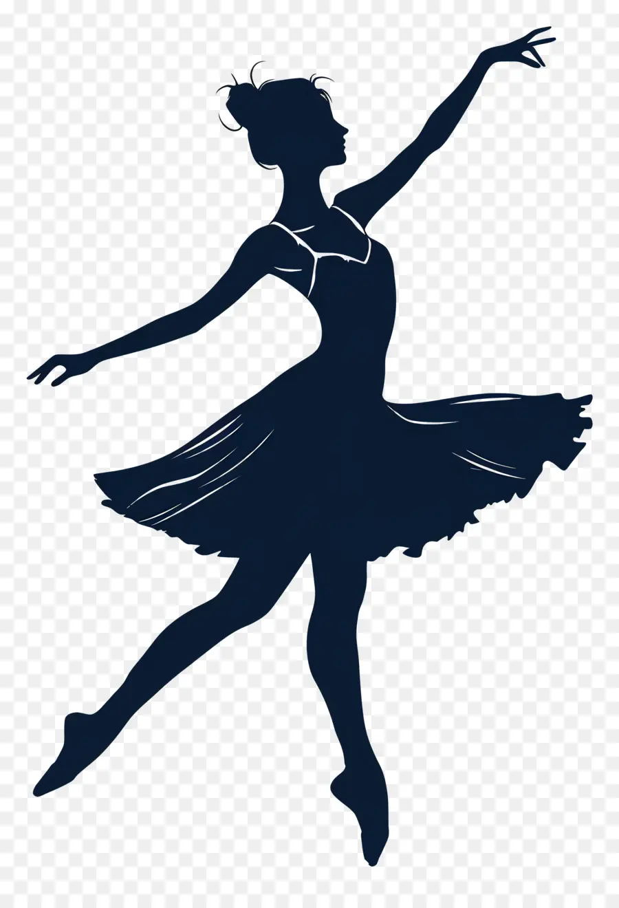 Danseur Silhouette，Ballet PNG