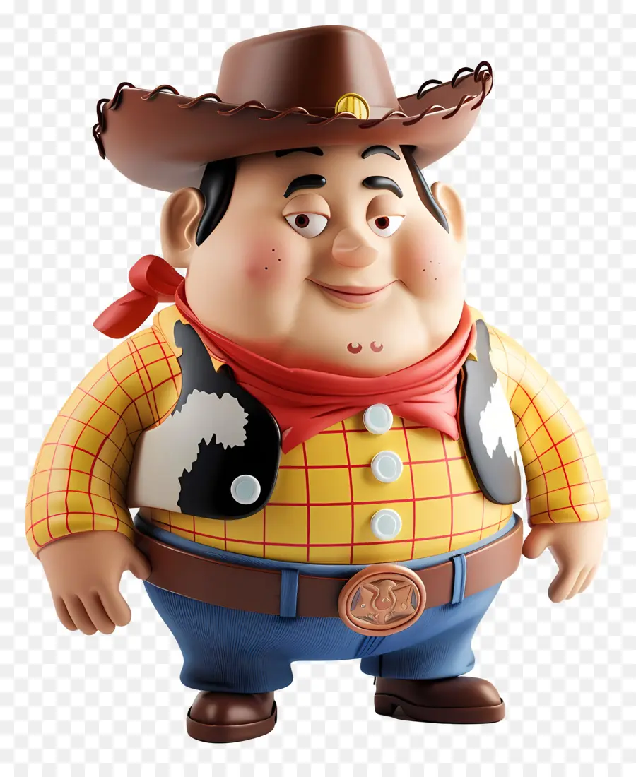 Dessin Animé 3d，Cow Boy PNG