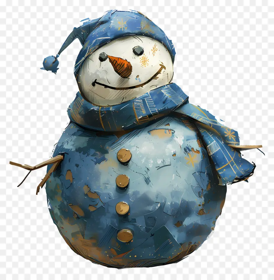 Bonhomme De Neige，Foulard PNG