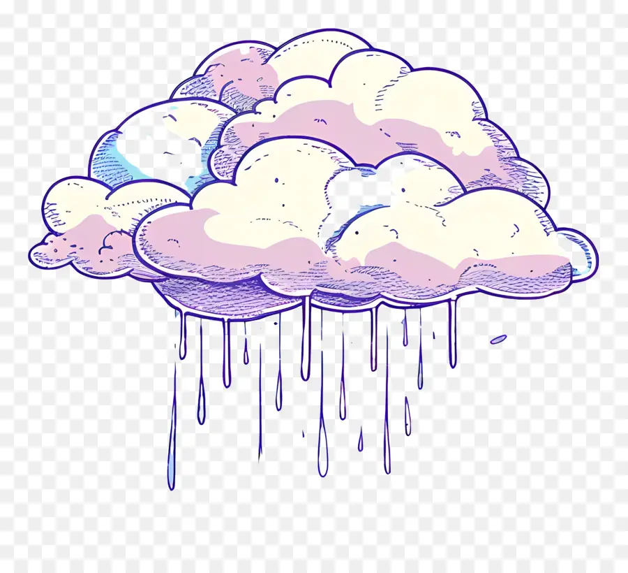 Nuage De Pluie，Nuage PNG