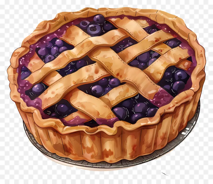 Tarte Au Four，Tarte Aux Bleuets PNG