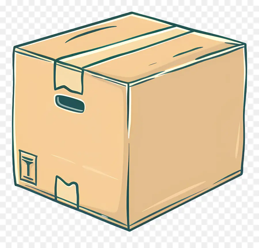 Boîte De Livraison，Boîte En Carton PNG