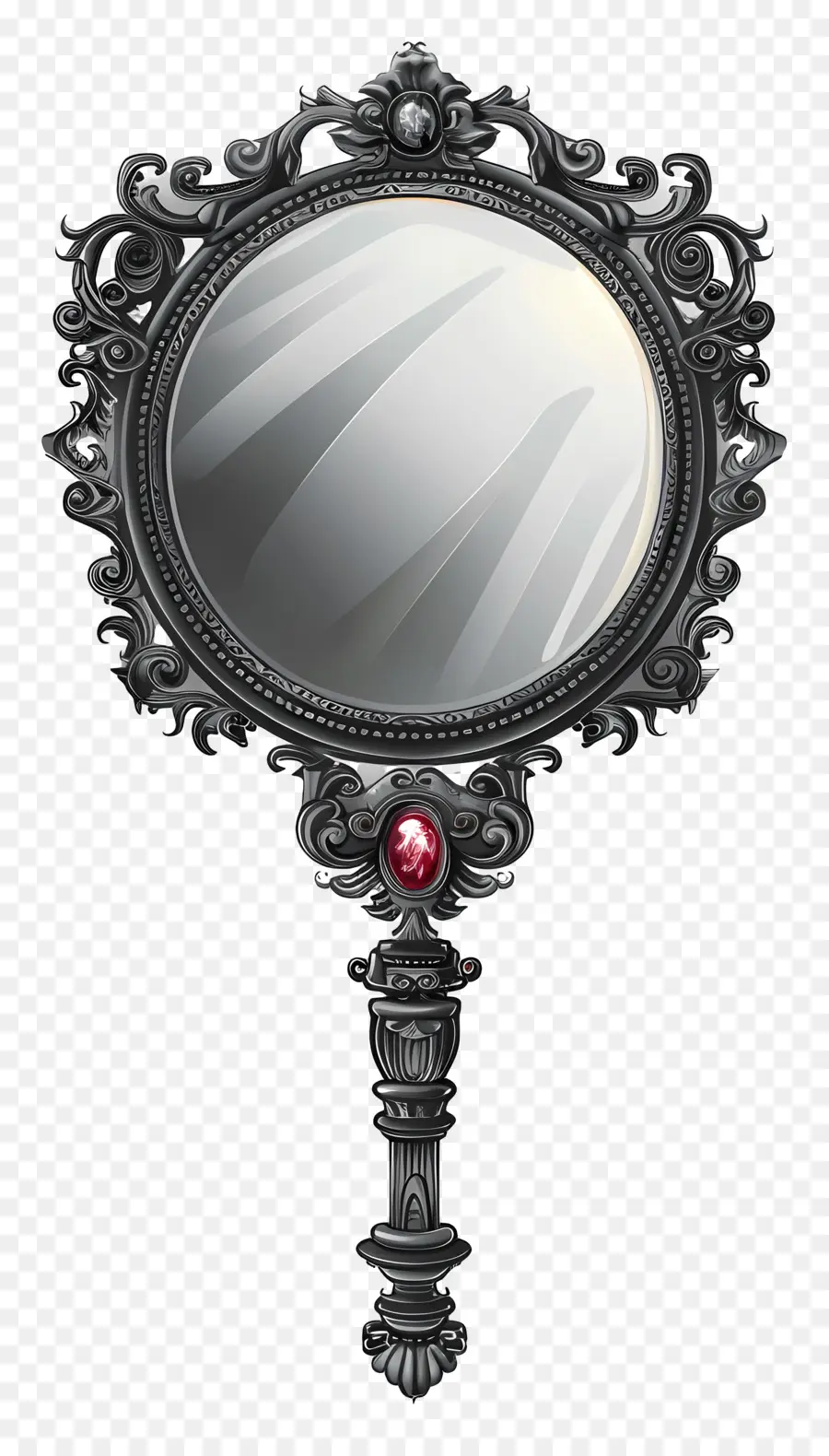 Miroir De Divination，Miroir Portatif PNG