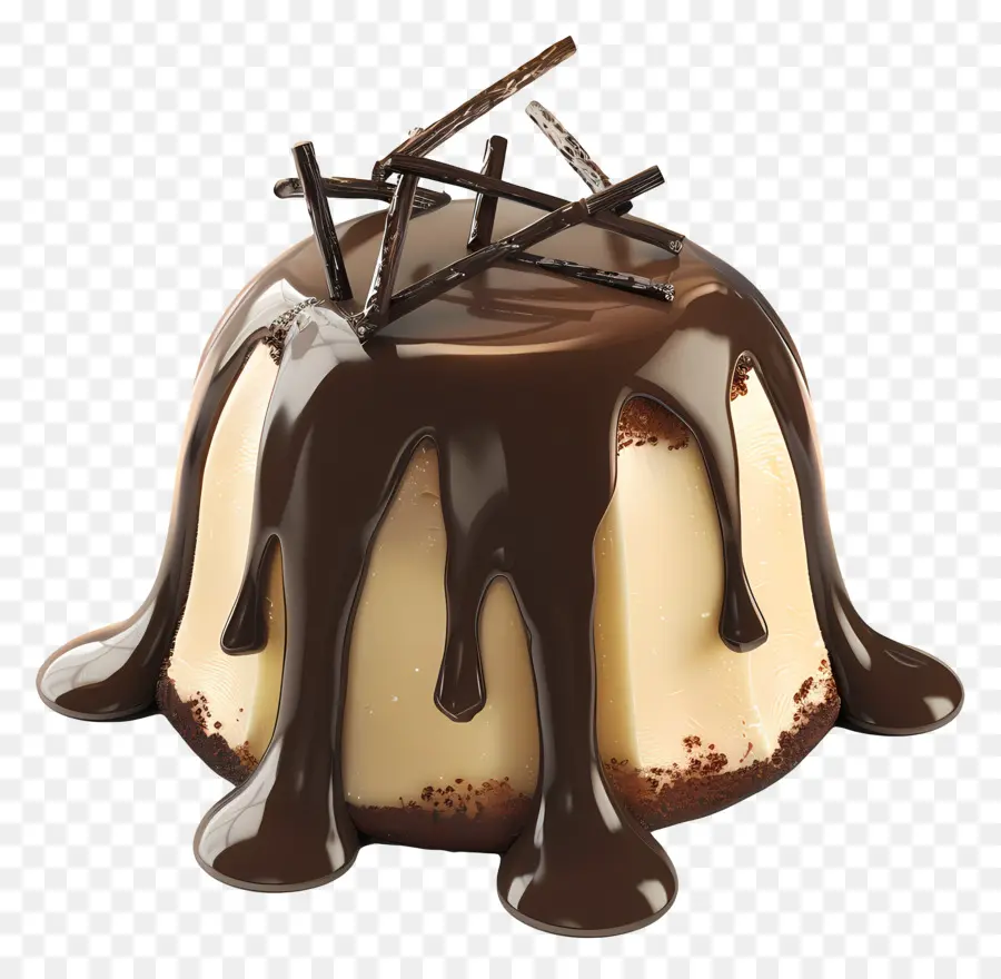 Gâteau De Lave à La Vanille，Dessert Au Chocolat PNG