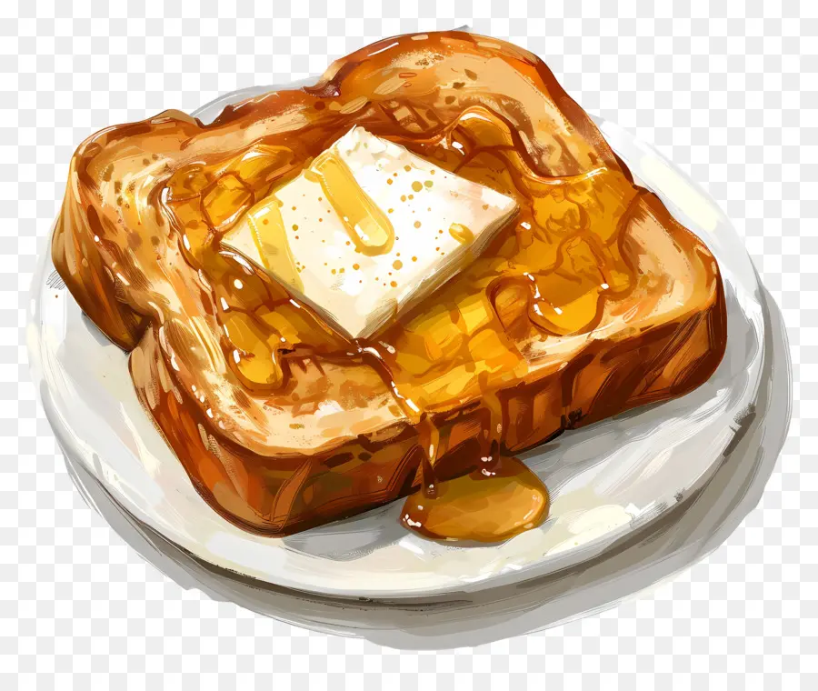 Pain Perdu，Petit Déjeuner PNG