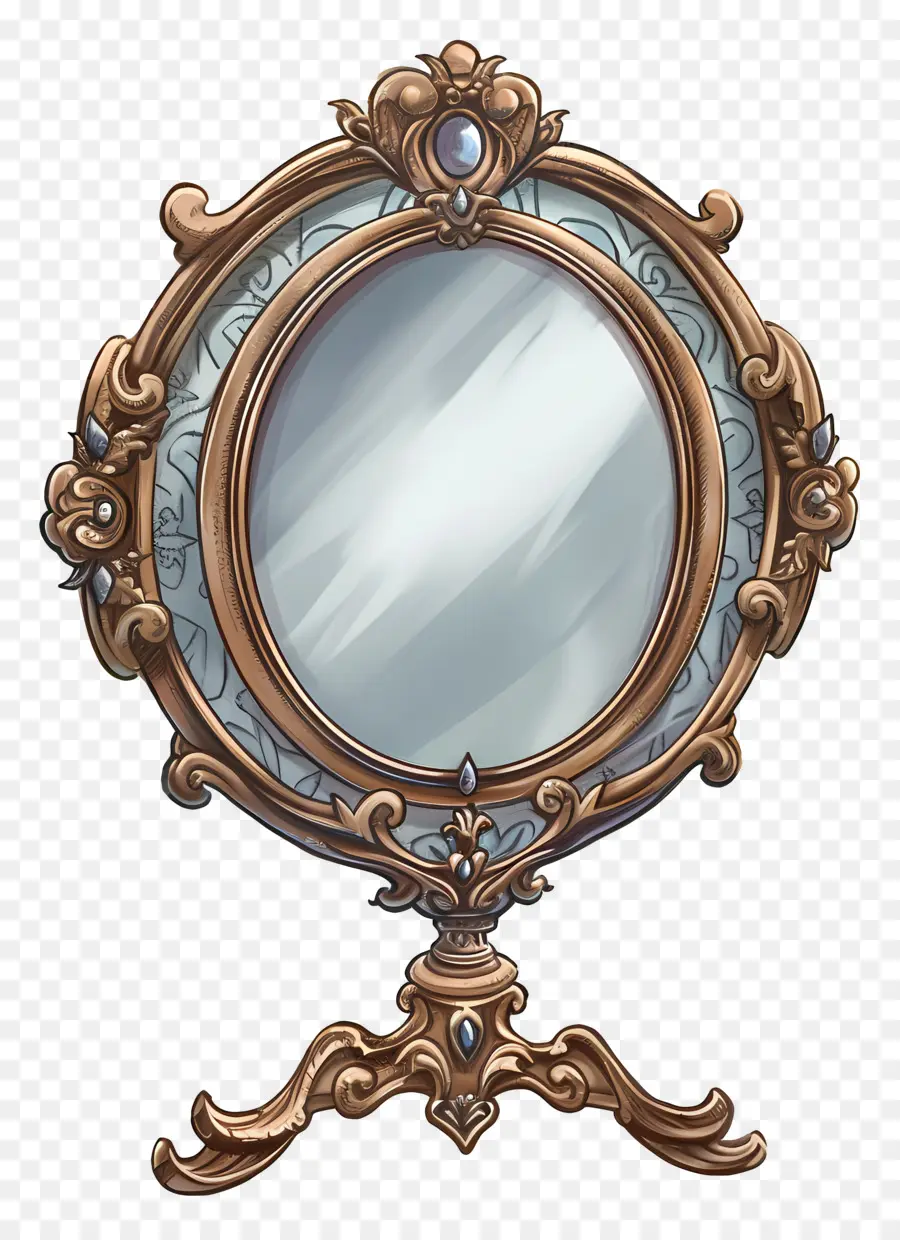 Miroir De Divination，Miroir Vintage PNG