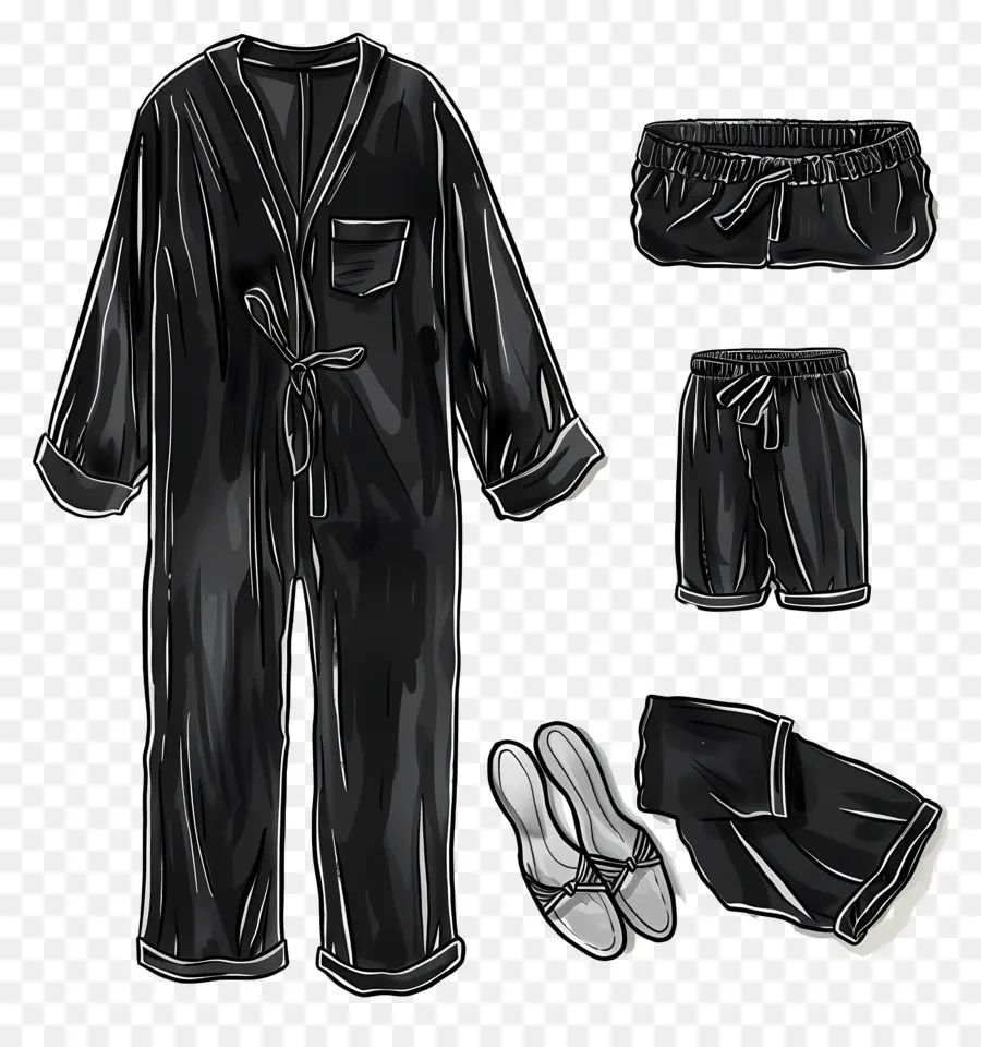 Pyjamas，Vêtements PNG