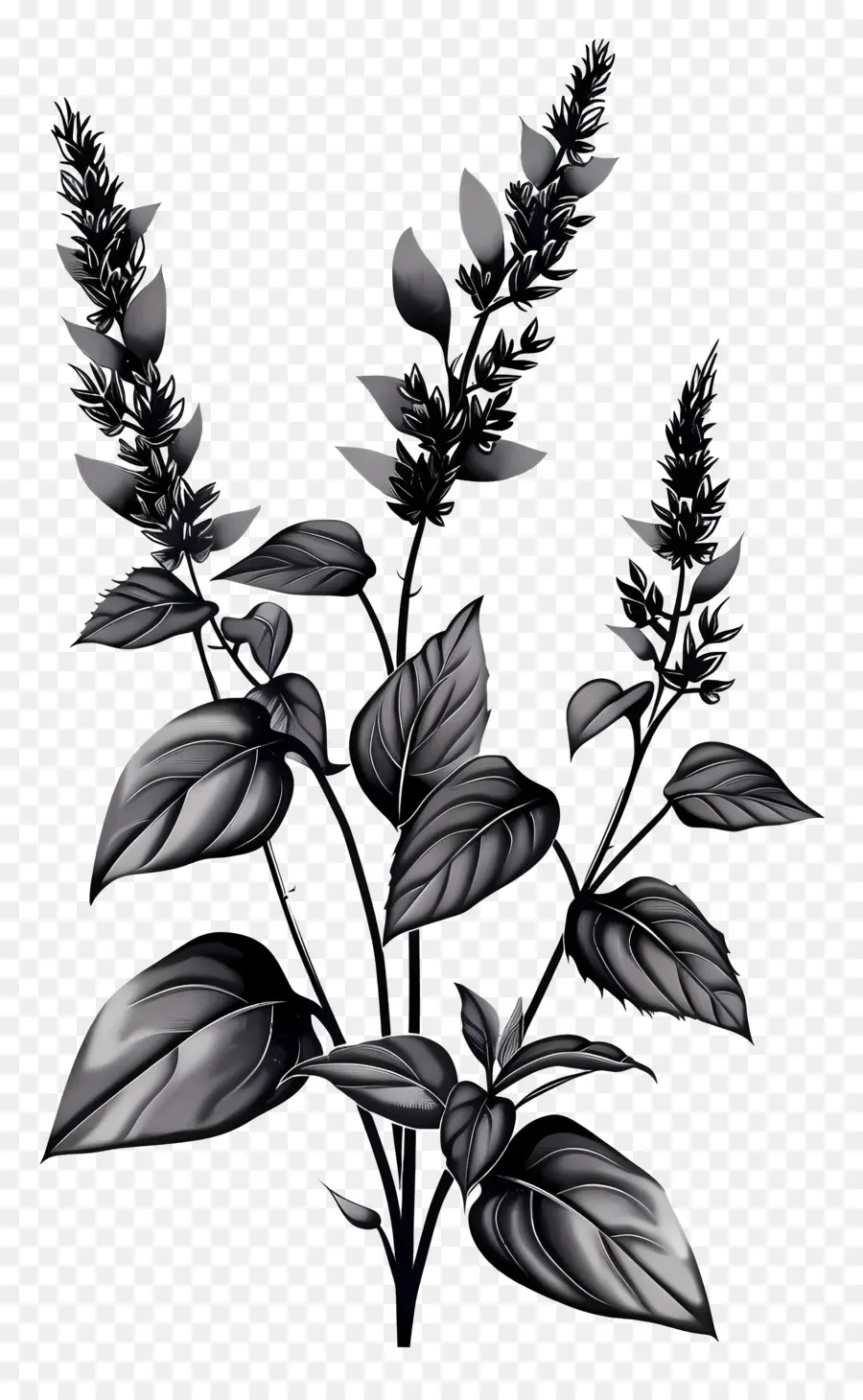 Amarante，Plante Noire PNG