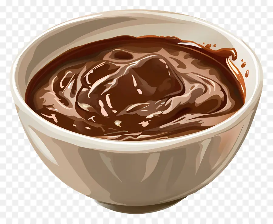 Caramel Au Chocolat，Pudding Au Chocolat PNG