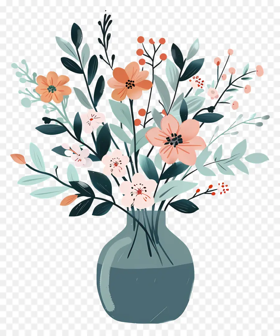 Bouquet De Fleurs，Fleurs PNG