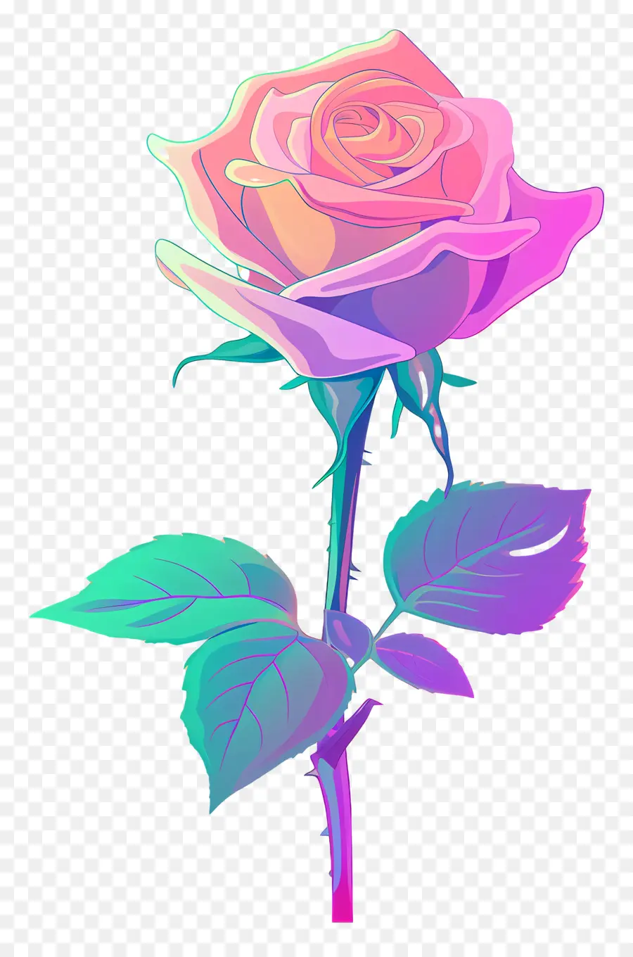 Rose，Rose Rouge PNG