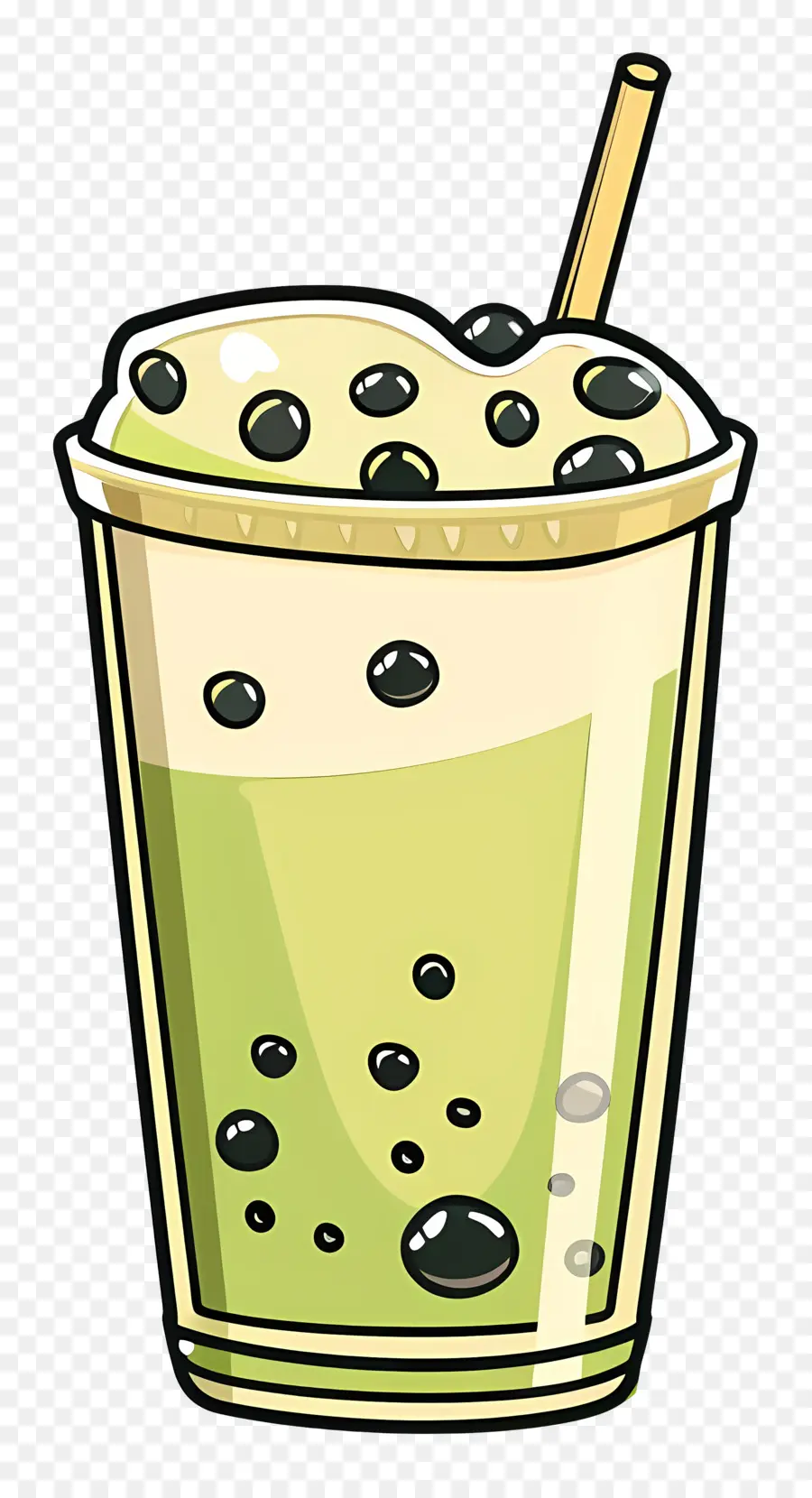 Thé Aux Perles Matcha，Thé Aux Bulles PNG