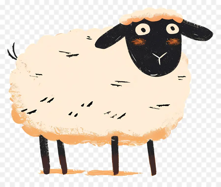 Les Moutons，Les Moutons Illustration PNG