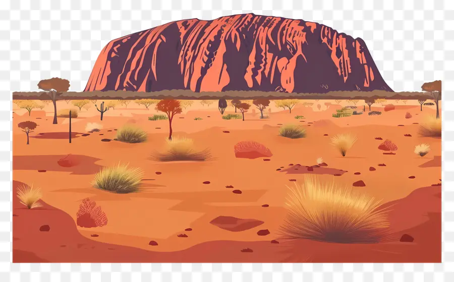 Uluru，Formation De La Roche PNG