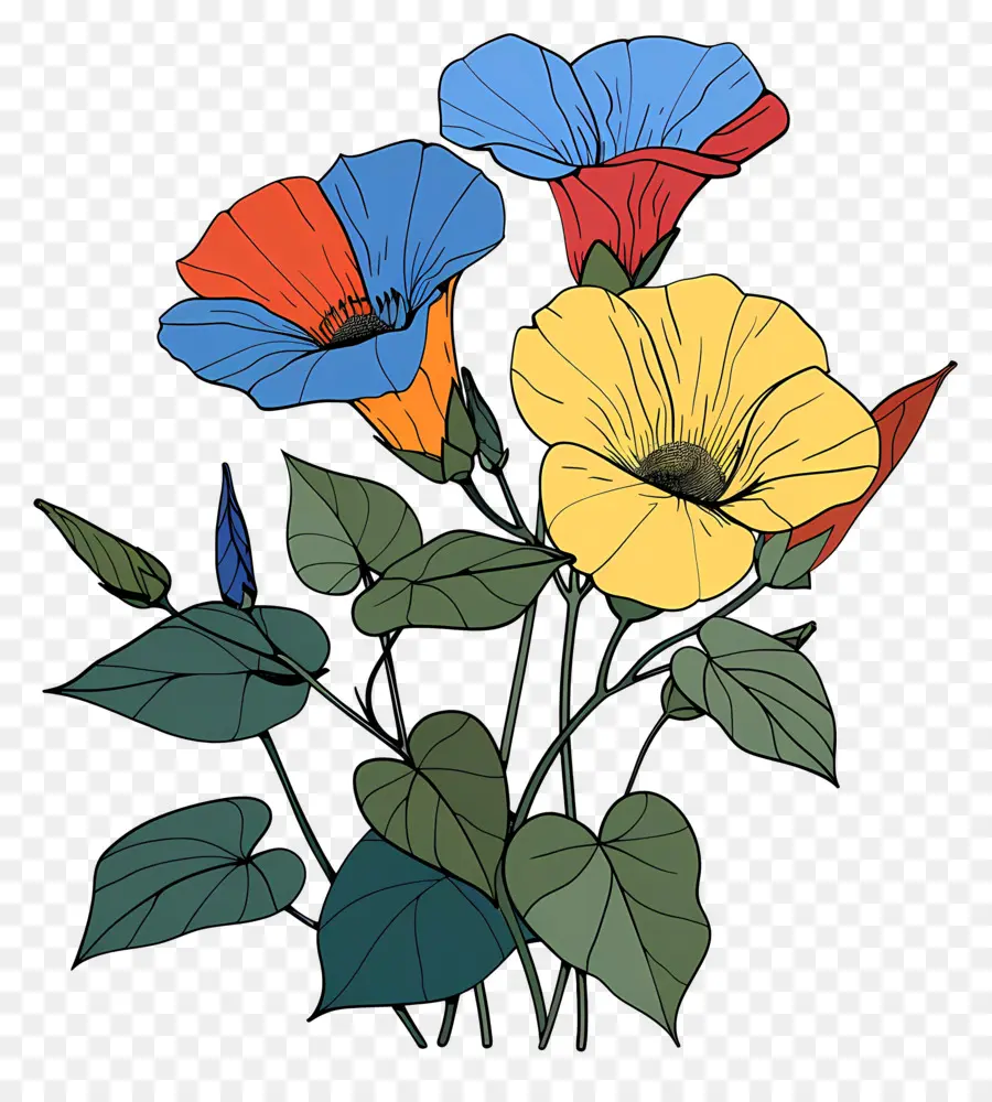 Gloire Du Matin，Fleurs PNG