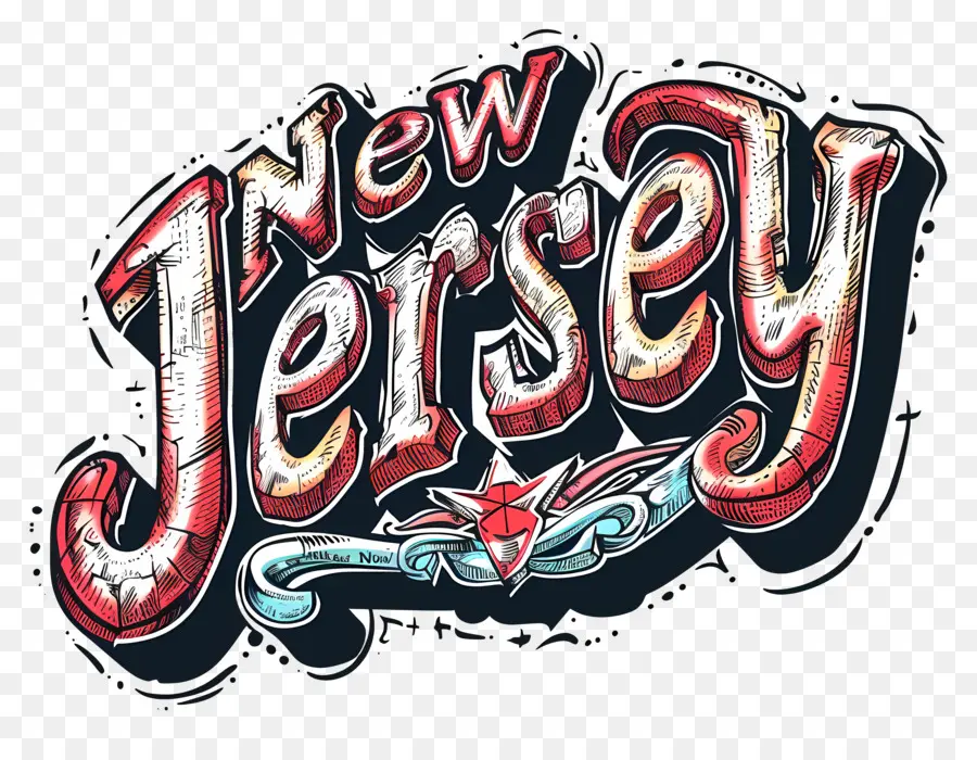 New Jersey，Plaque D'immatriculation Du New Jersey PNG