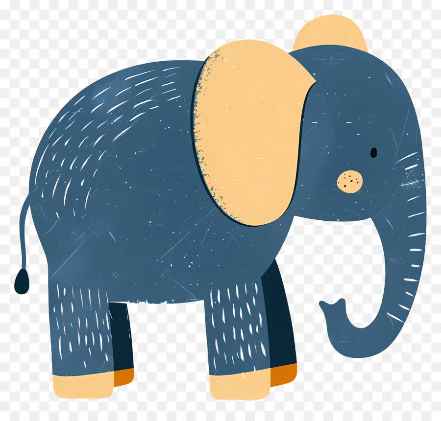 L'éléphant，éléphant De Dessin Animé PNG