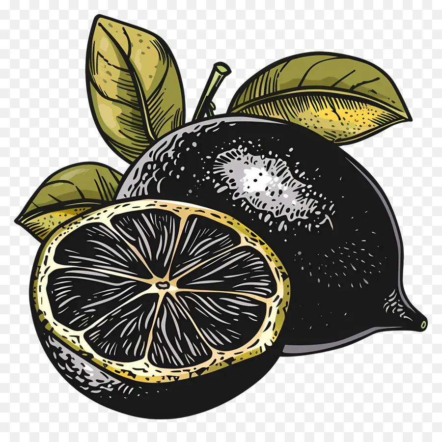 Citron，La Moitié PNG