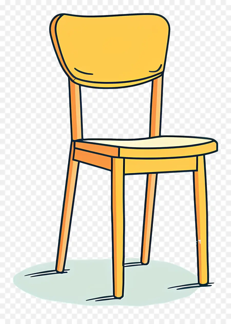 Chaise，Chaise Orange PNG